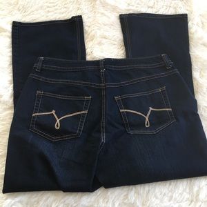 Just My Size Jeans - Just My Size Dark Wash 16 Short Bootleg Jeans Just My Size Jeans - Just My Size Dark Wash 16 Short Bootleg Jeans